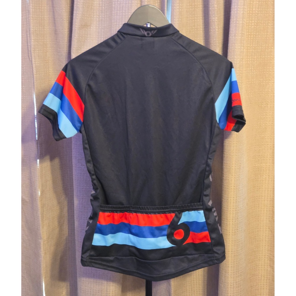 Twin Six Grand Prix Short Sleeve Zip Up Cycling Jersey Women's Size Medium - Picture 2 of 12